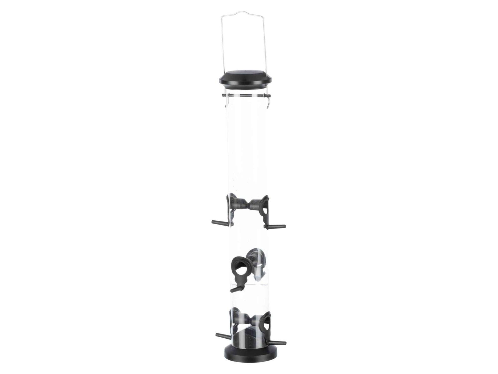 Fuglemater Søyle 48cm Sort-1