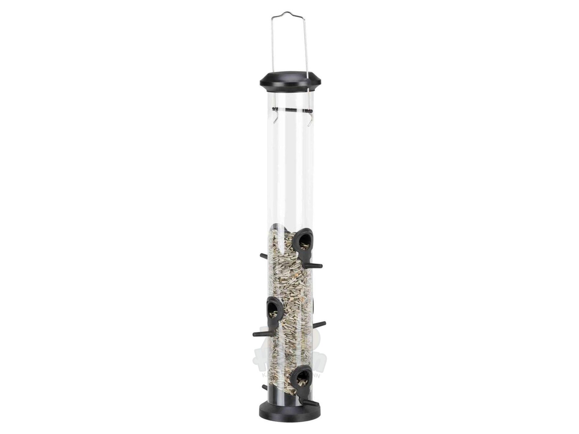 Fuglemater Søyle 48cm Sort