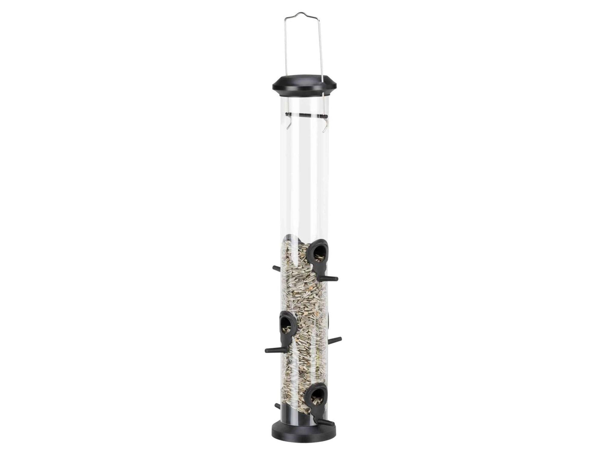 Fuglemater Søyle 48cm Sort