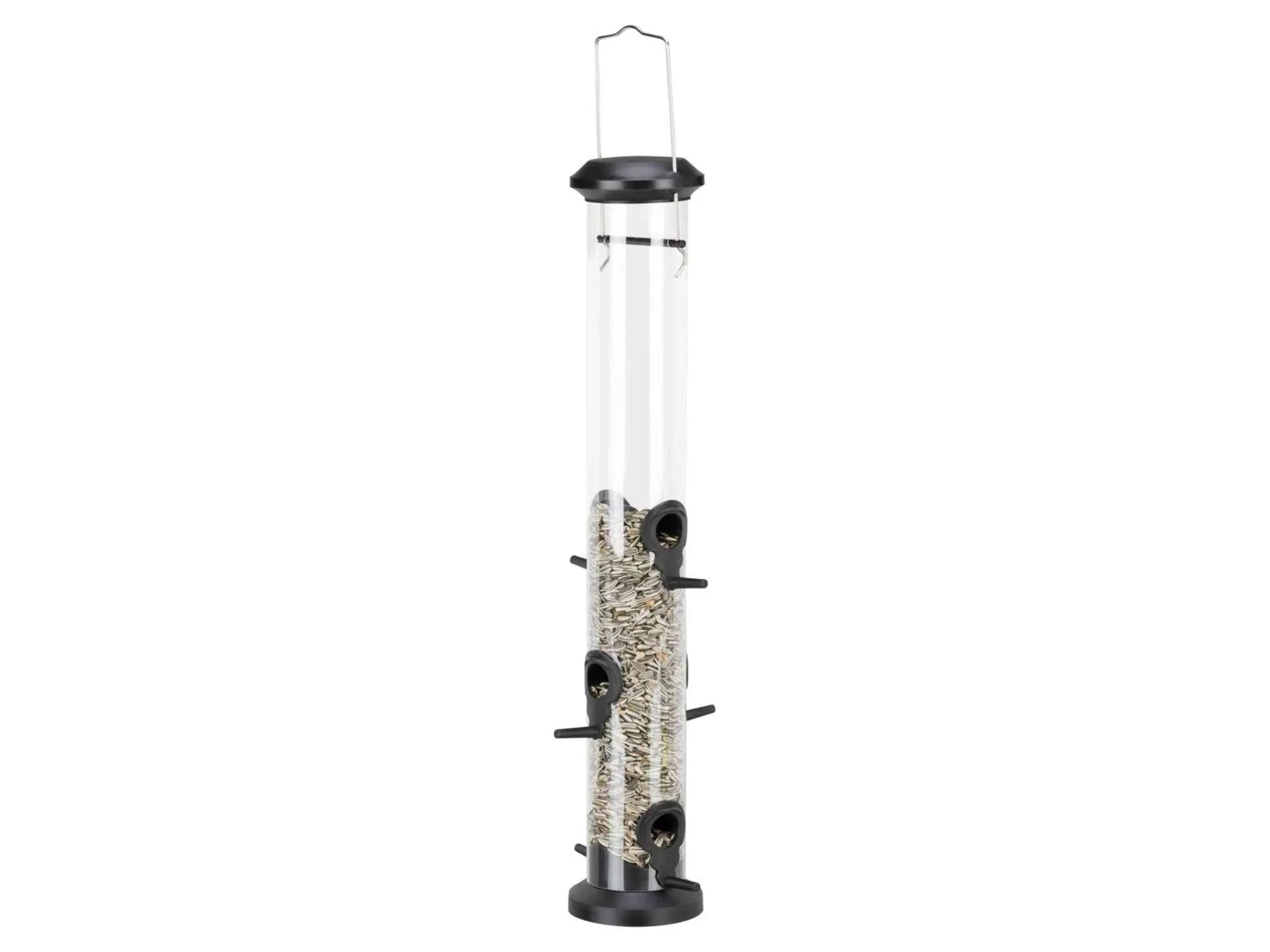 Fuglemater Søyle 48cm Sort