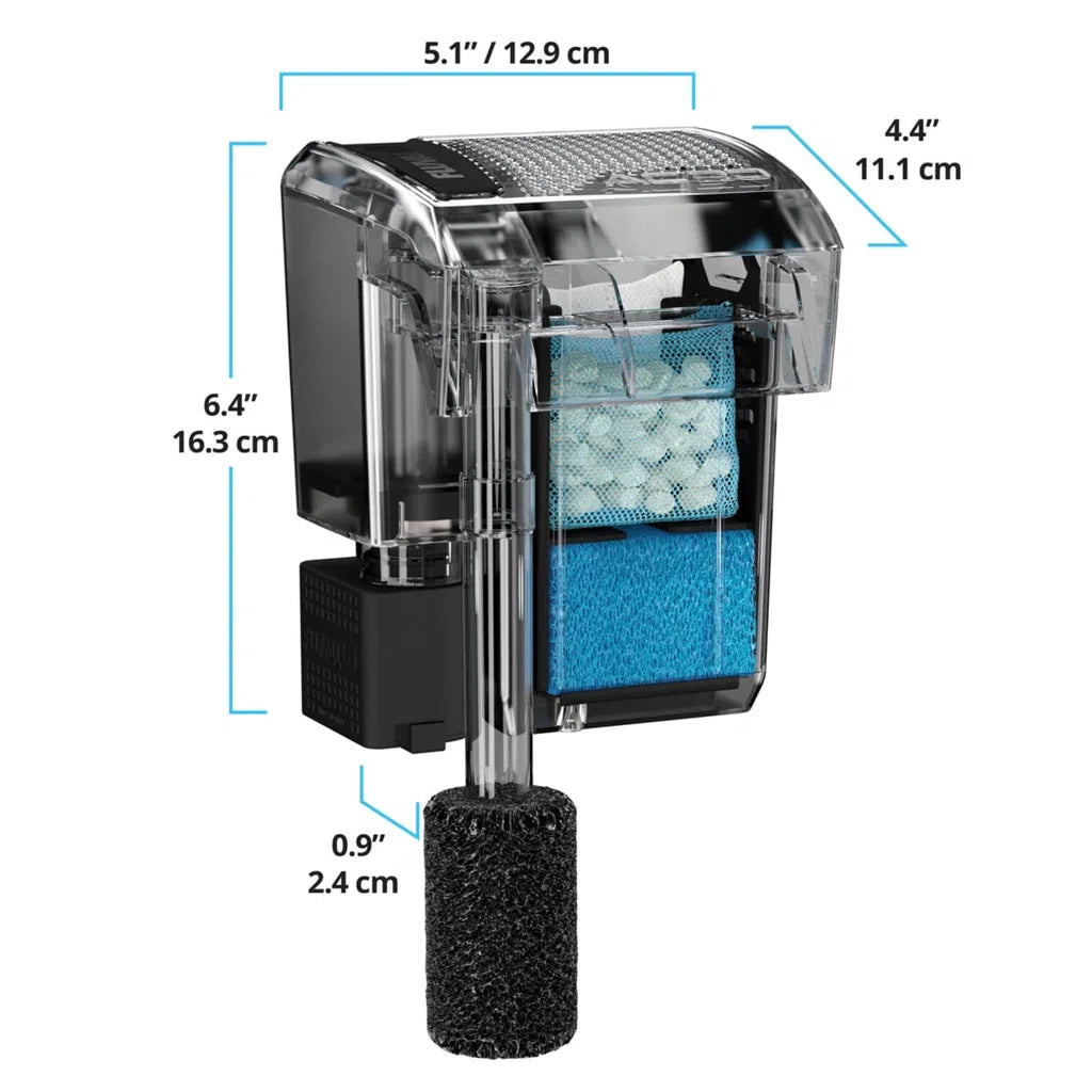 Fluval AquaClear AC 20 Hengefilter 379 l/h for Akvarium 18-76 Liter