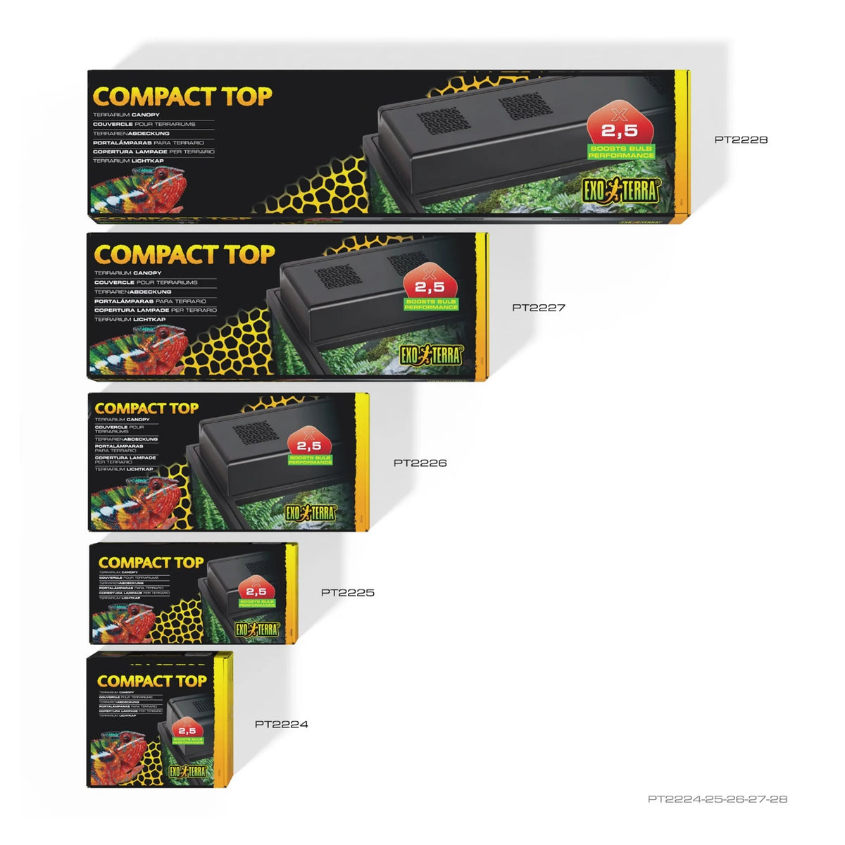 Exo Terra Compact Top terrarielampe