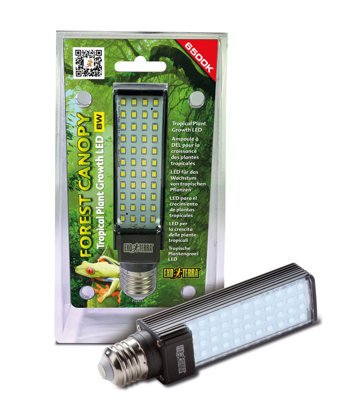 Exo Terra Forest Canopy LED-pære 8 W 6500 K