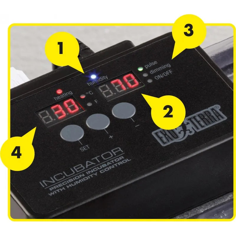Exo Terra Incubator PRO rugemaskin for reptilegg