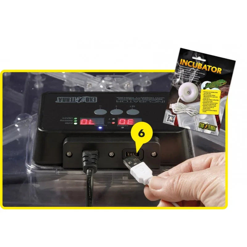 Exo Terra Incubator PRO rugemaskin for reptilegg