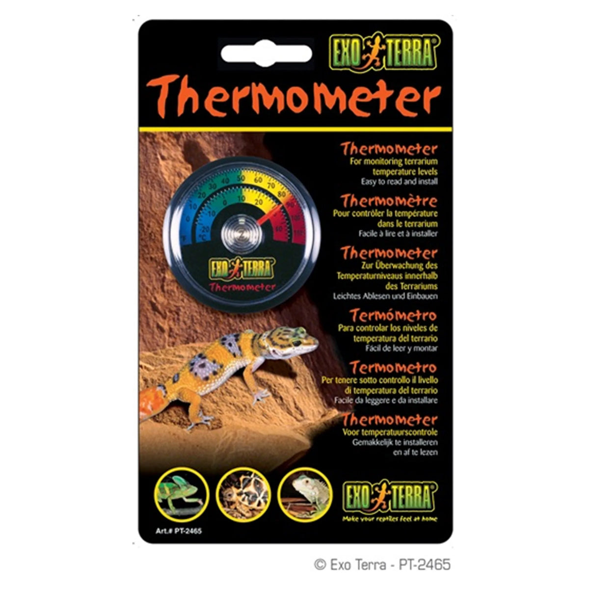 Exo Terra Rept-O-Meter termometer analogt