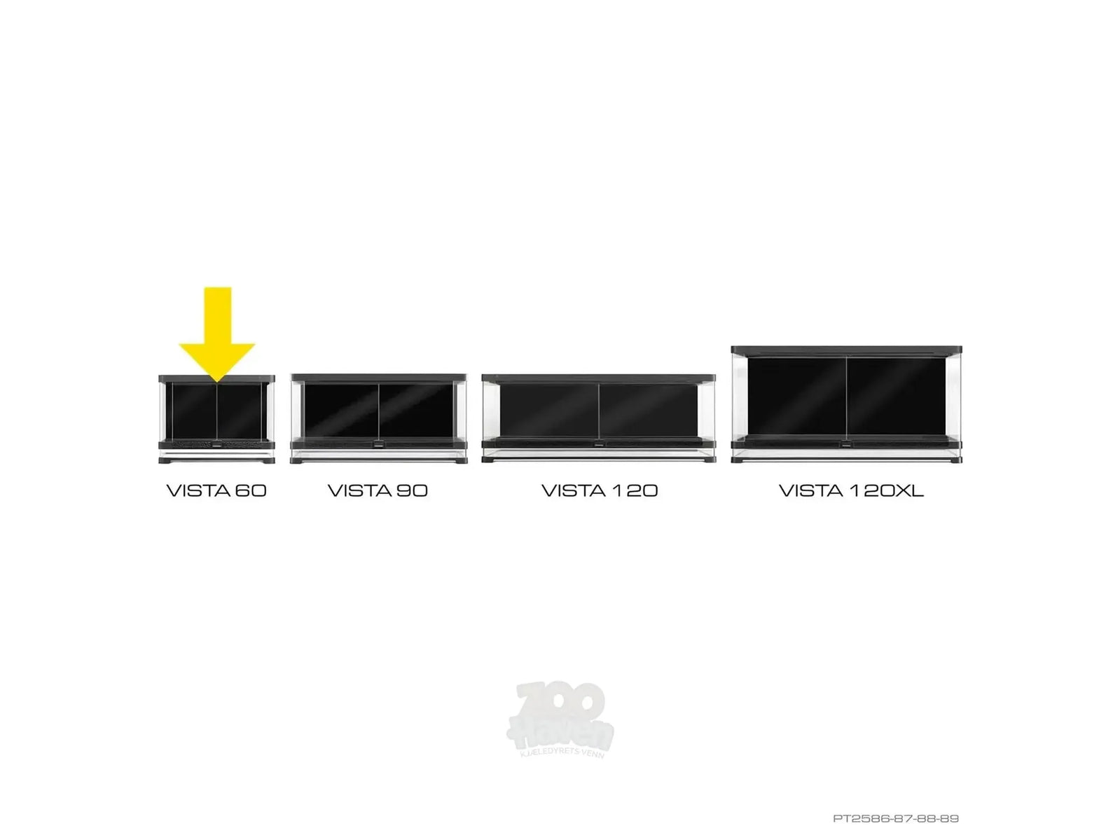 Exo Terra Vista 60 Panoramaterrarium 60x45x45 cm