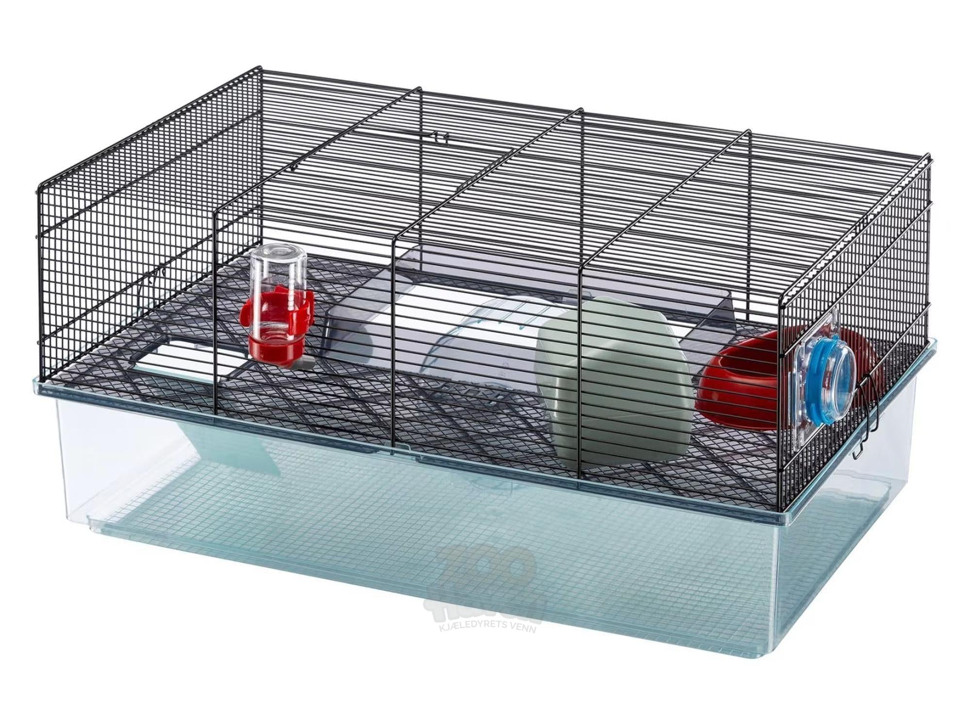 Hamster/Musebur Favola M/Høy Plastikkbunn 60x36,5x30cm