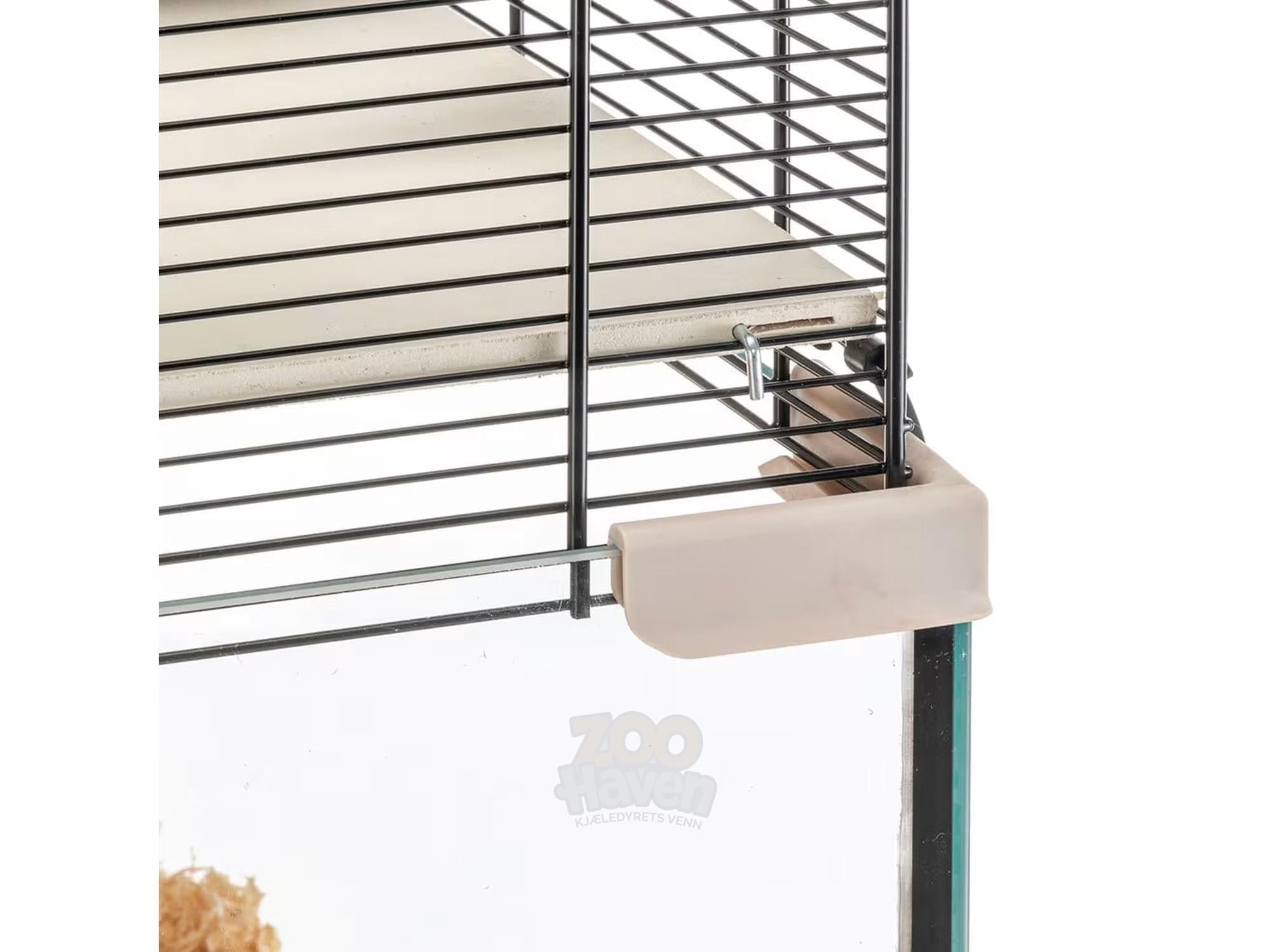 Hamsterbur Karat 120 M/Glassbunn 118,5x50,5x61,5cm