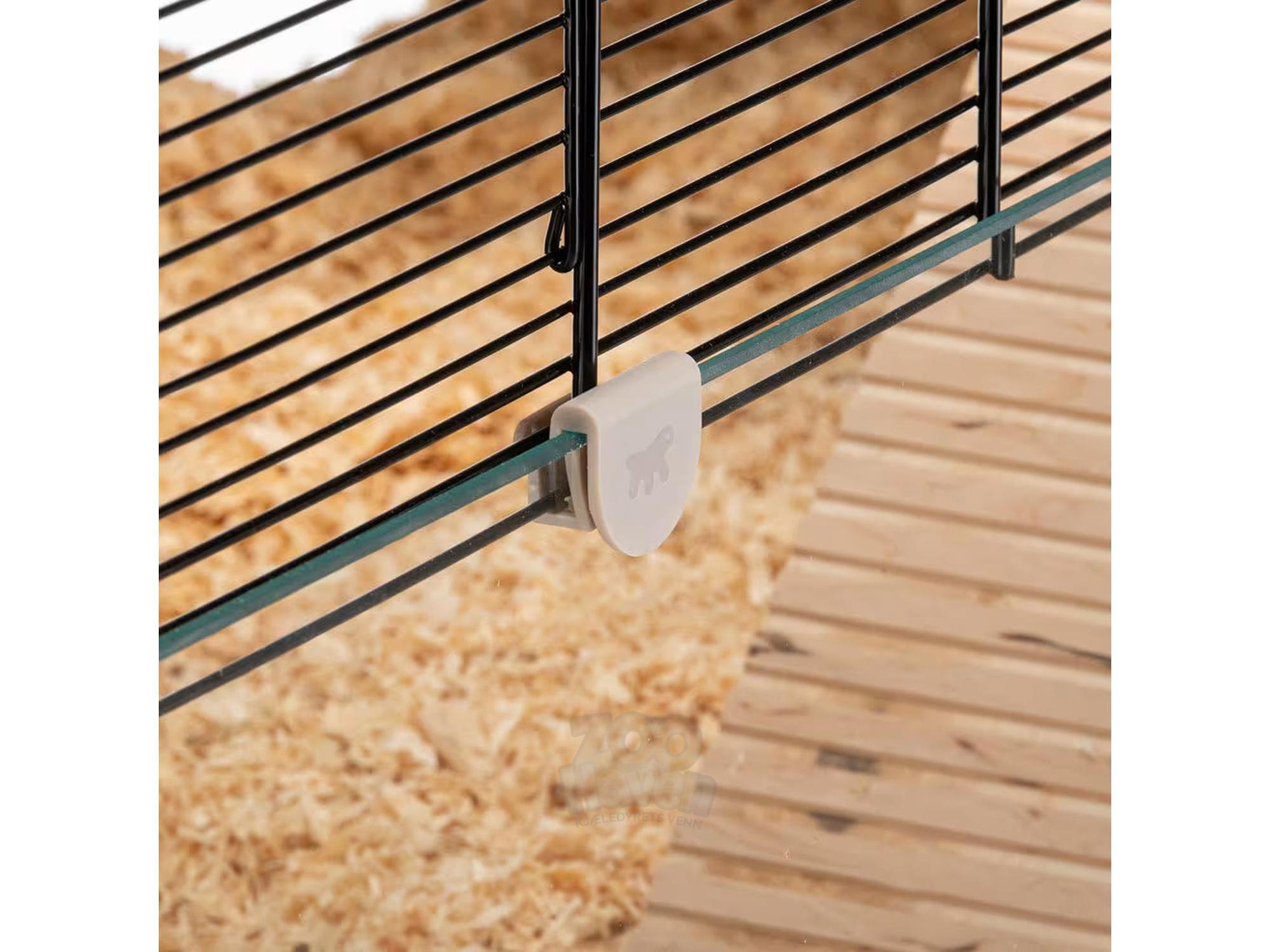 Hamsterbur Karat 120 M/Glassbunn 118,5x50,5x61,5cm