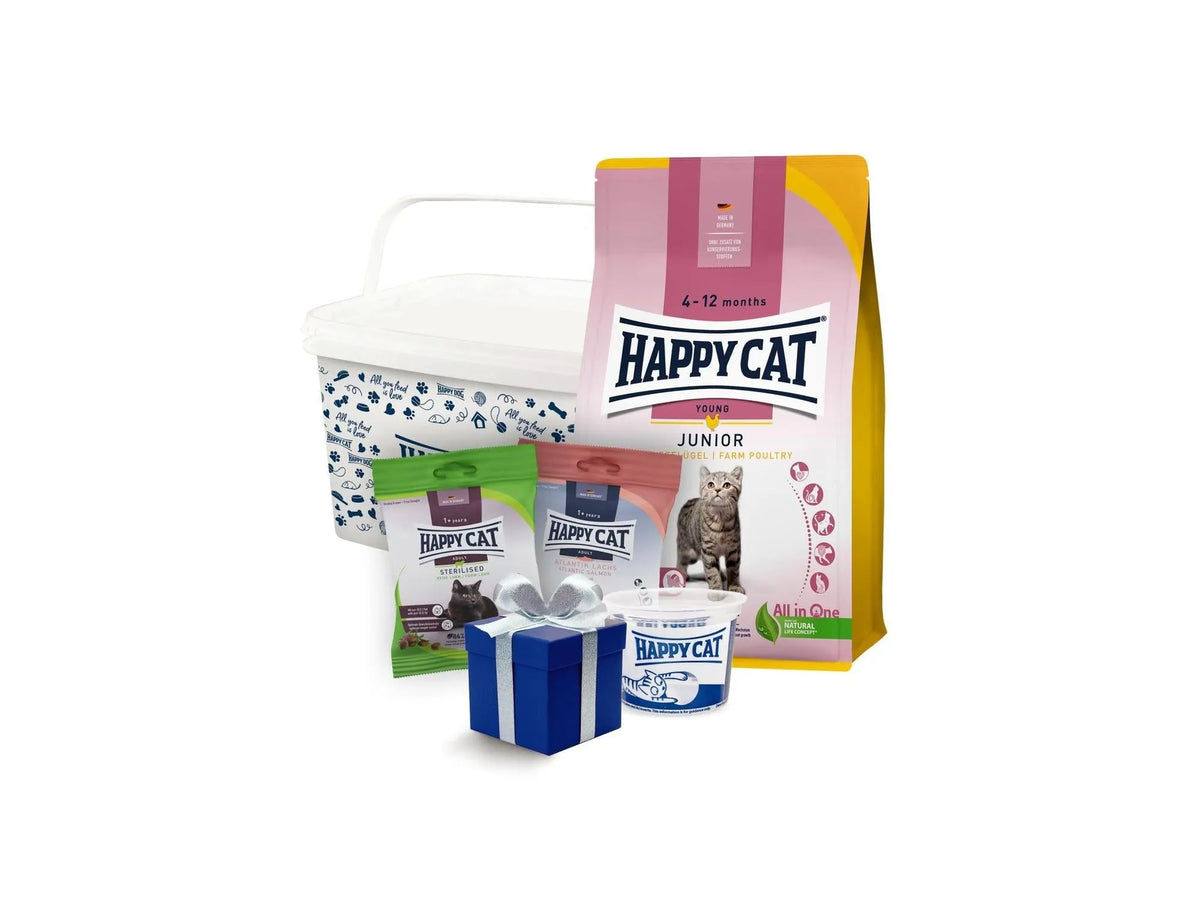 Happy Cat Kattungepakke Junior And Velkomstpakke