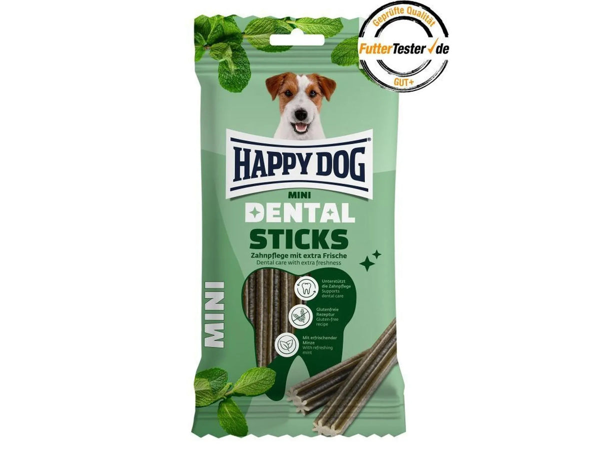 Happy Dog Dental Snacks Sticks Mini 100g Tannpleiegodbiter