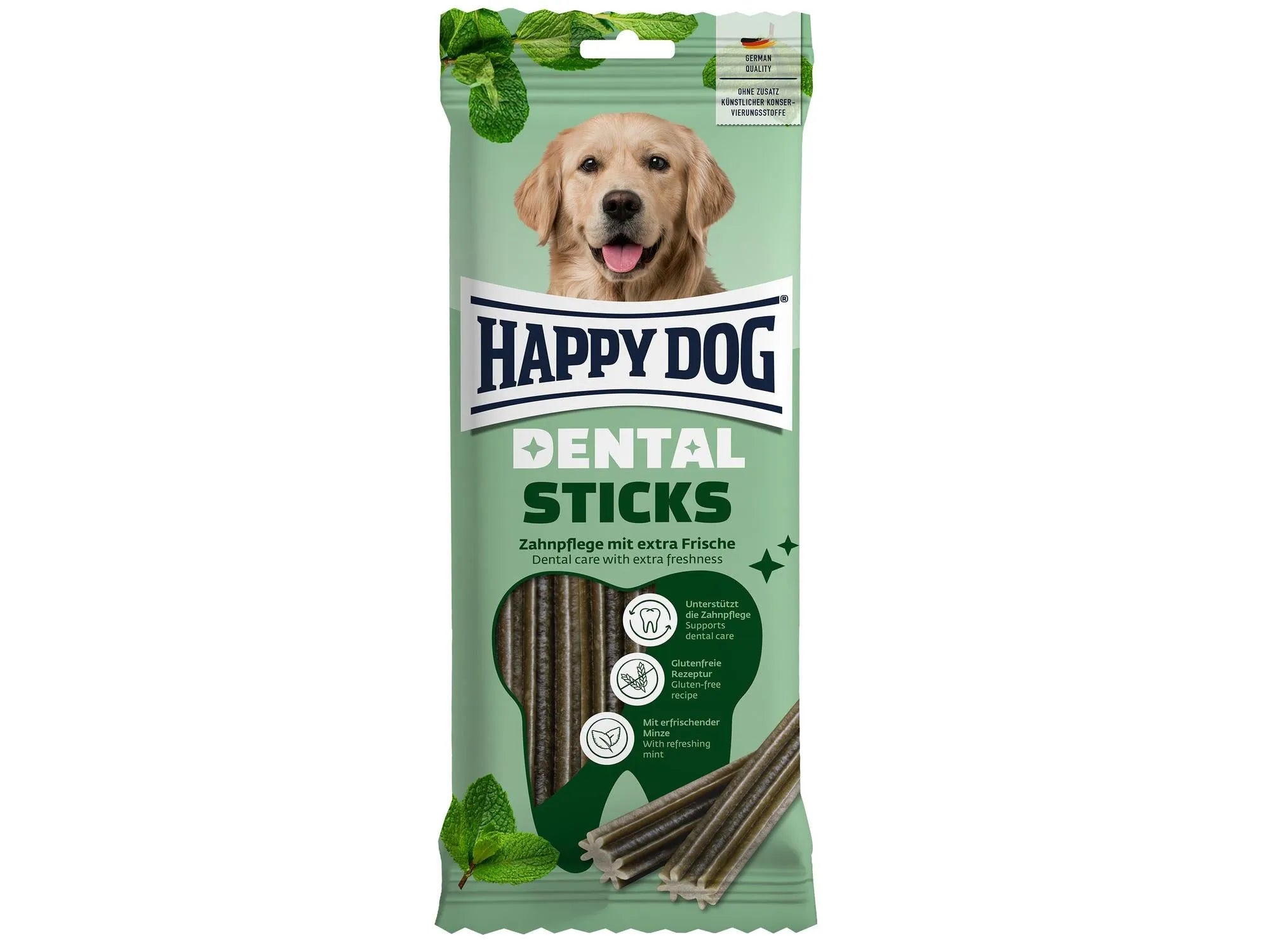 Happy Dog Dental Sticks 130g Tannpleiegodbiter