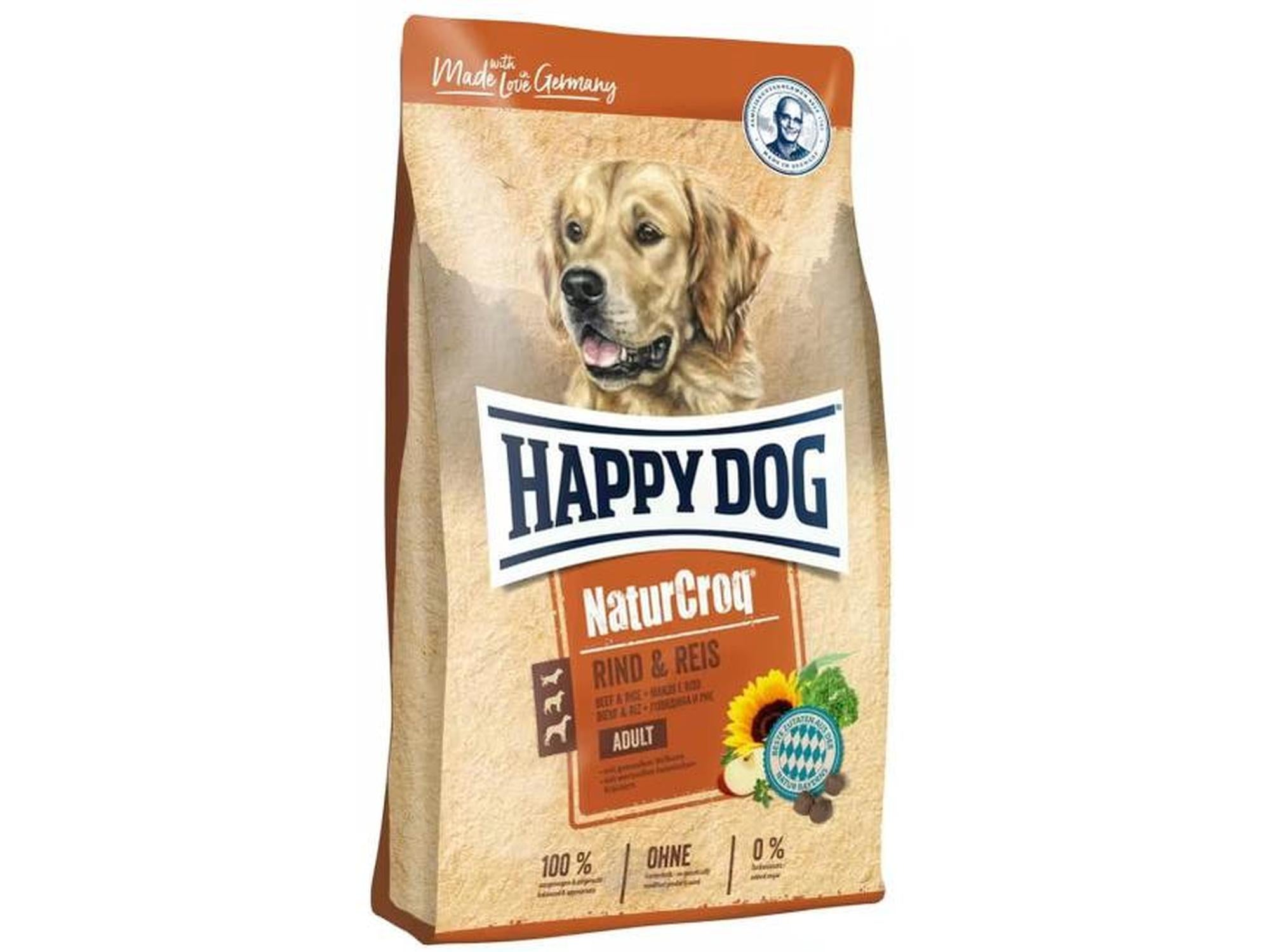 Happy Dog Natur Croq Oksekjøtt & Ris 15Kg