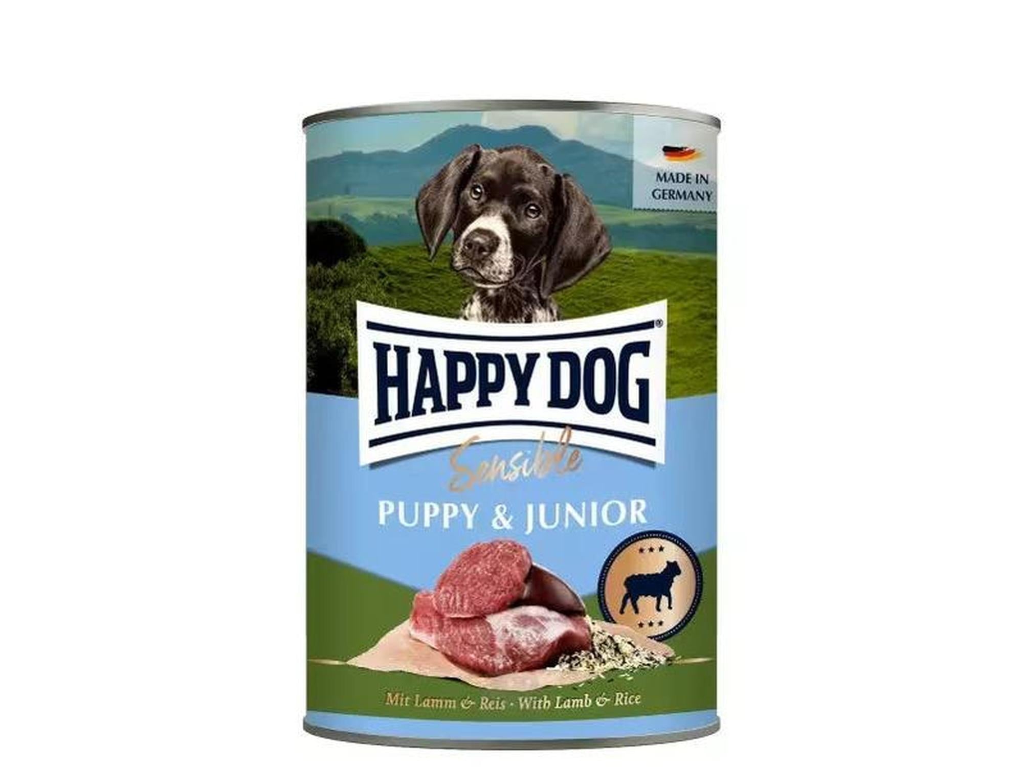 Happy Dog Sensible Puppy & Junior M/Lam 6 x 400g