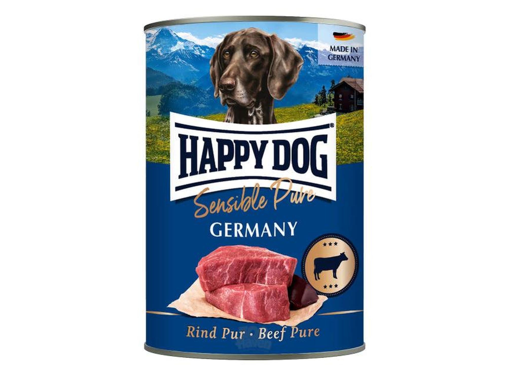 Happy Dog Sensible Pure Germany M/Oksekjøtt 6 x 400g