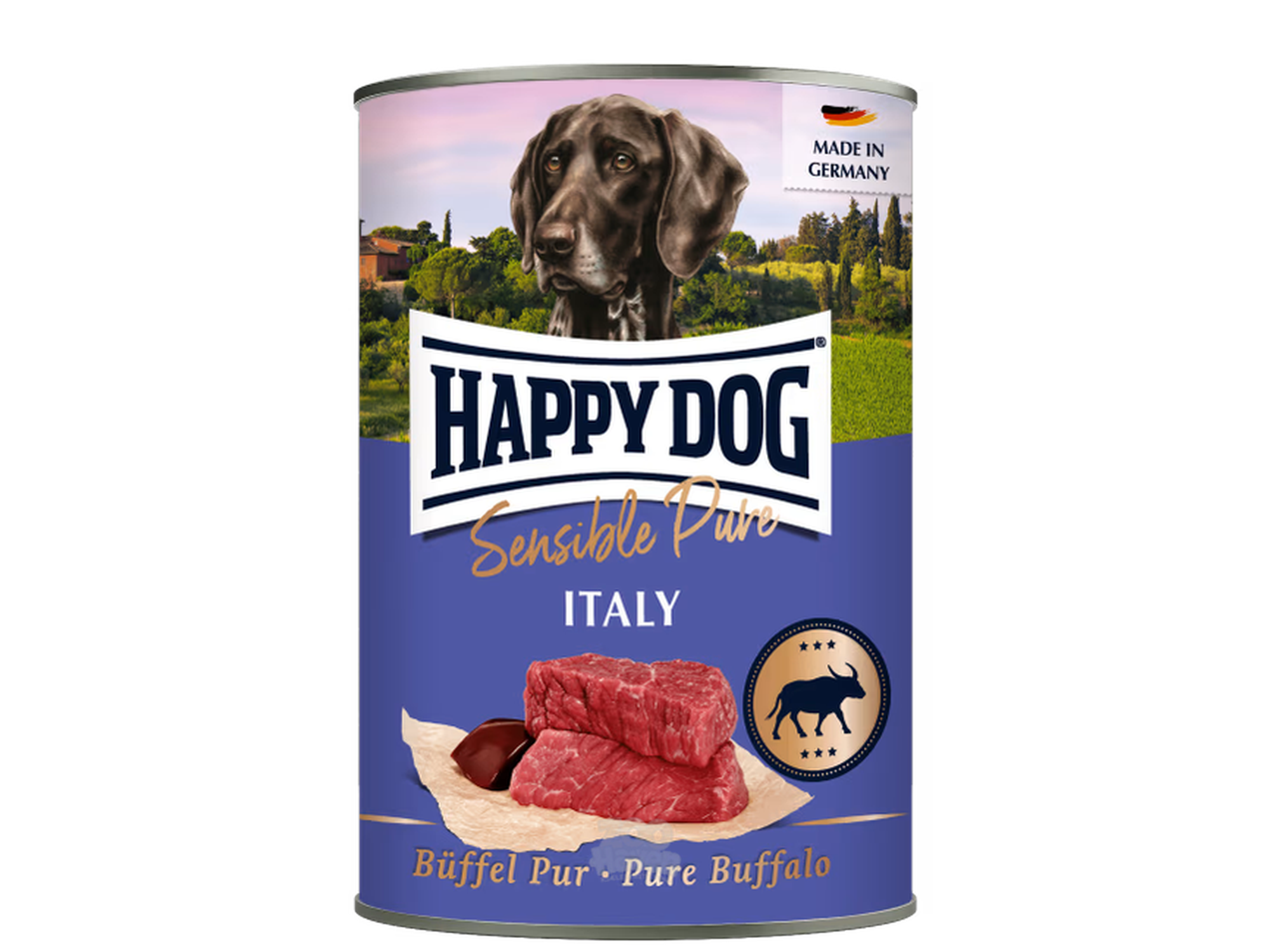 Happy Dog Sensible Pure Italy M/Bøffel 6 x 400g