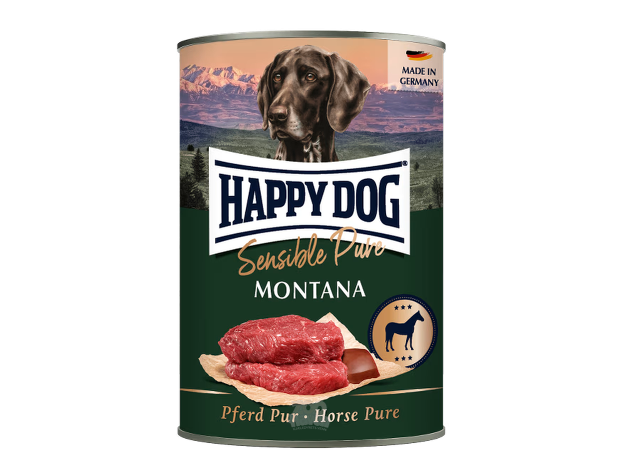 Happy Dog Sensible Pure Montana M/Hest 6 x 400g