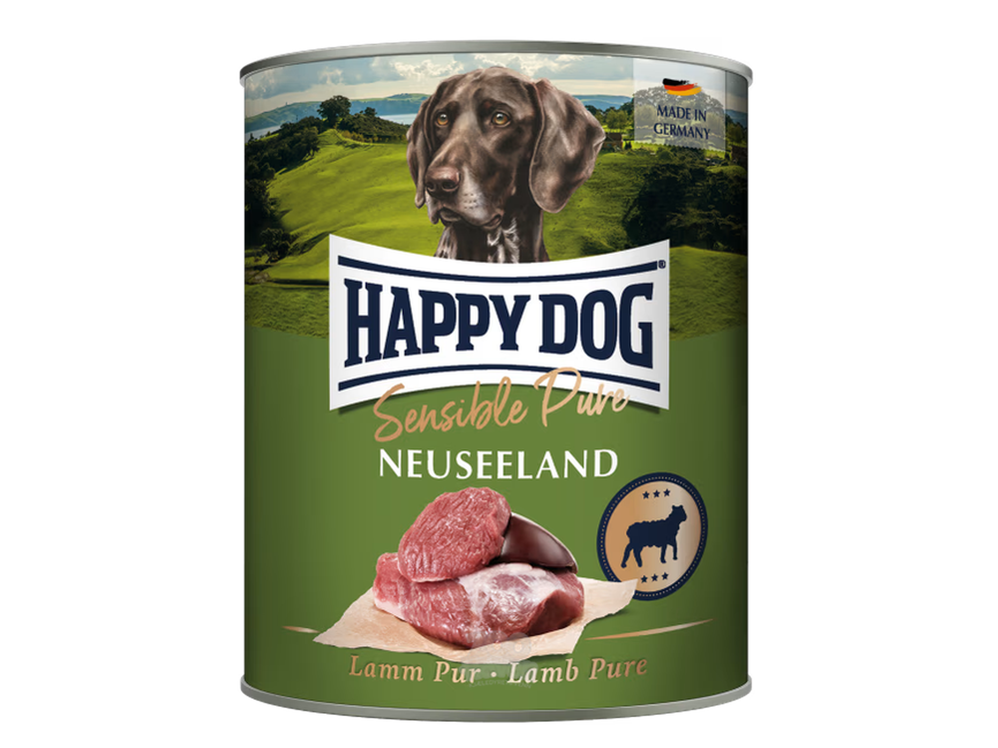 Happy Dog Sensible Pure Neuseeland M/Lam 6 x 800g