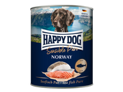 Happy Dog Sensible Pure Norway M/Sjøfisk 6 x 800g