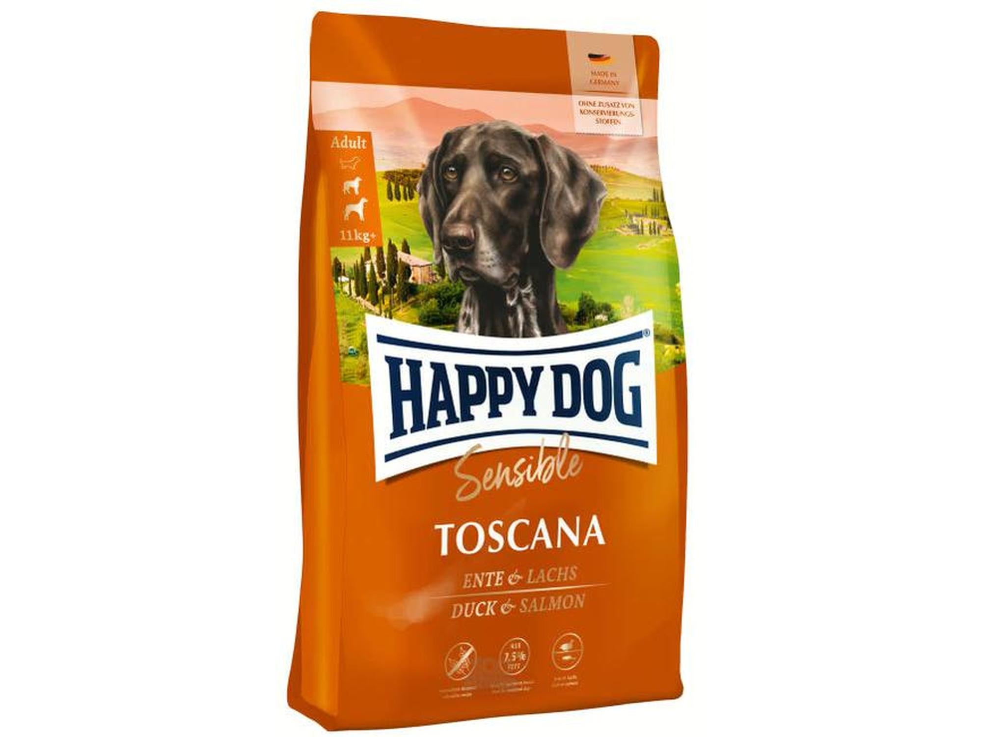 Happy Dog Sensible Toscana M/And & Laks  (1kg / 4kg / 12,5kg)