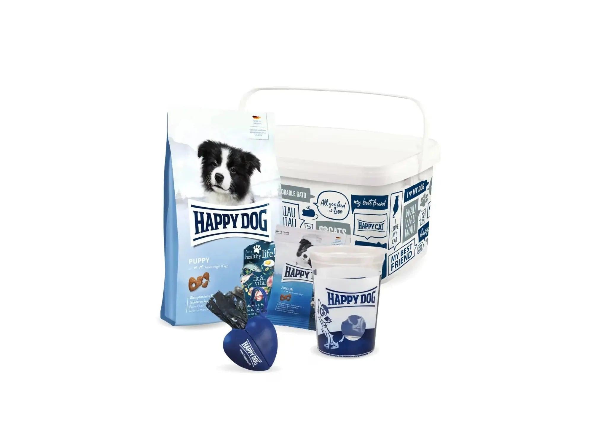 Happy Dog Valpepakke Mini Puppy Fit & Vital Startpakke