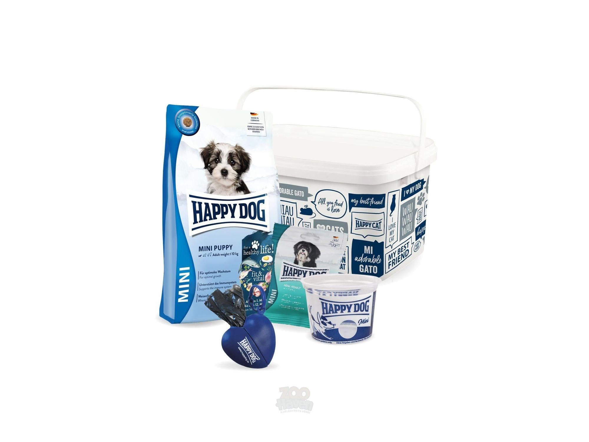 Happy Dog Valpepakke Mini Puppy Fit & Vital Startpakke