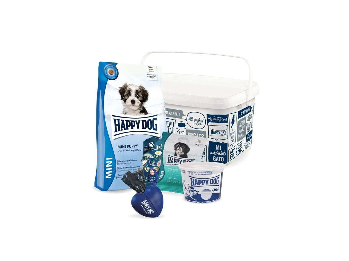 Happy Dog Valpepakke Mini Puppy Fit & Vital Startpakke