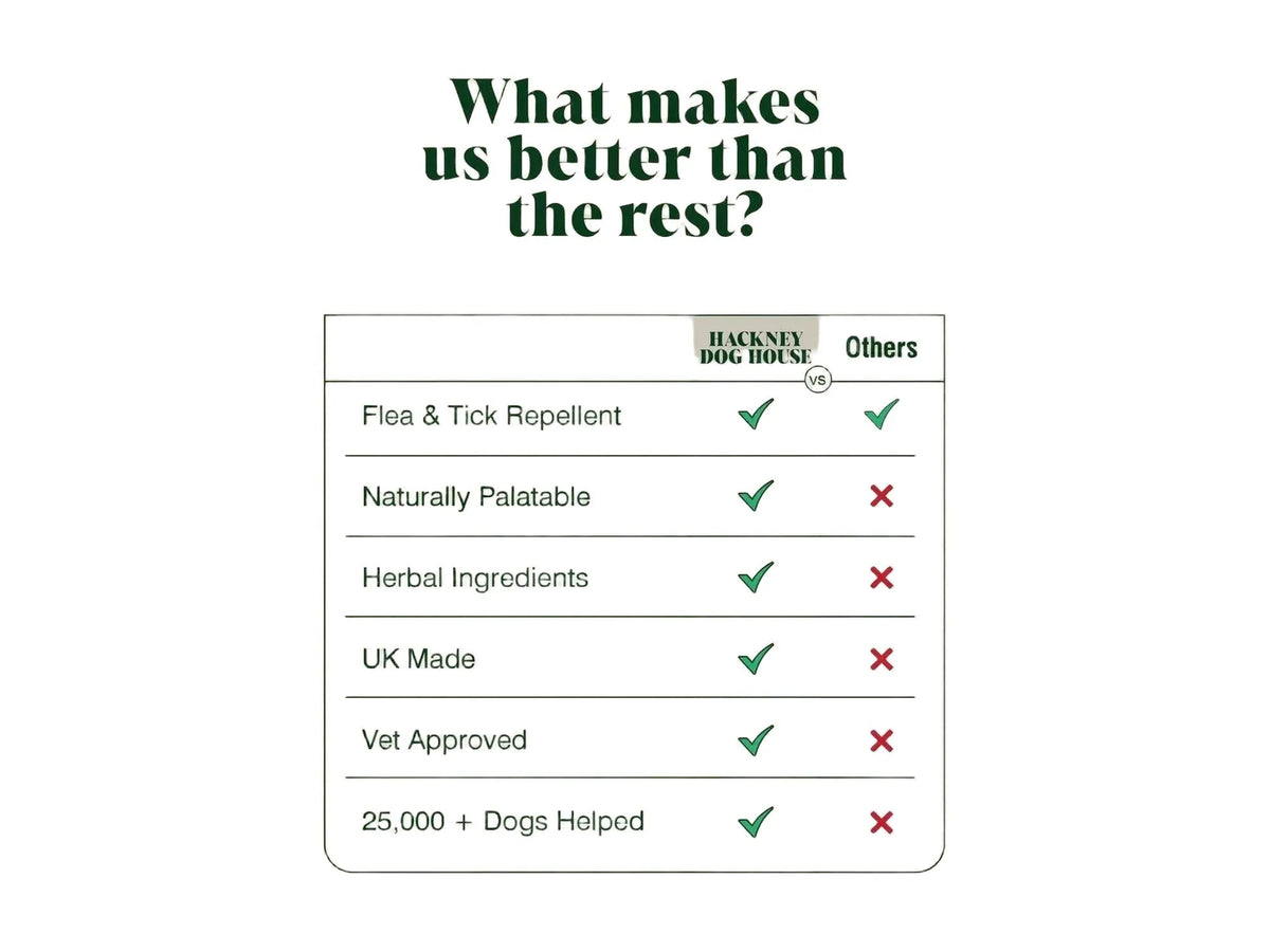 Herbal Flea & Tick For Dogs – Hackney Dog House Urteblanding 200 g