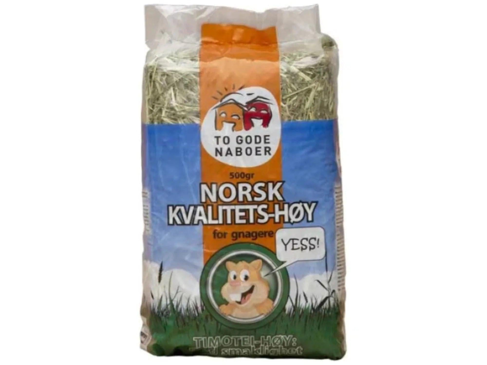 Høy 500g To Gode Naboer Timotei