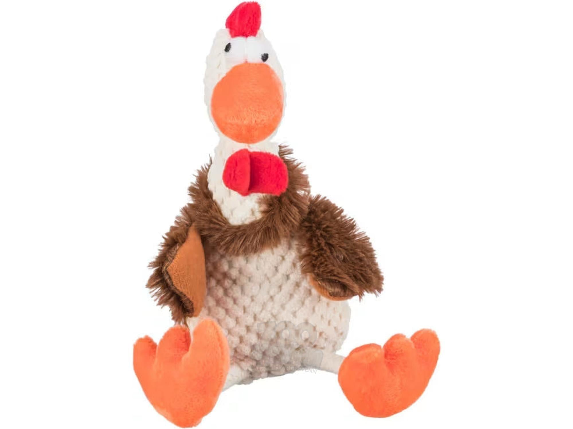 Hundeleke Hane i Plysj 22 cm – TRIXIE