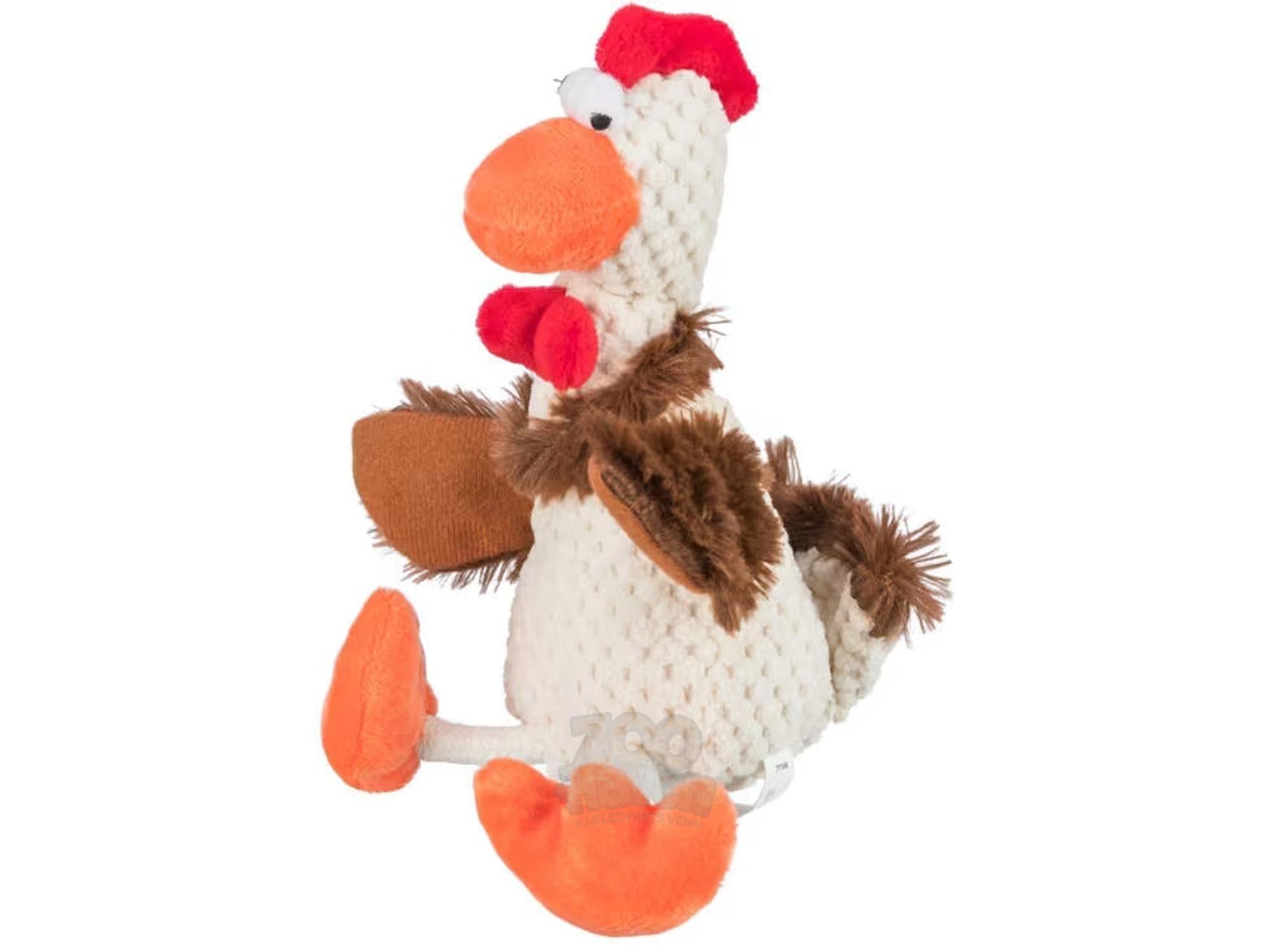 Hundeleke Hane i Plysj 22 cm – TRIXIE