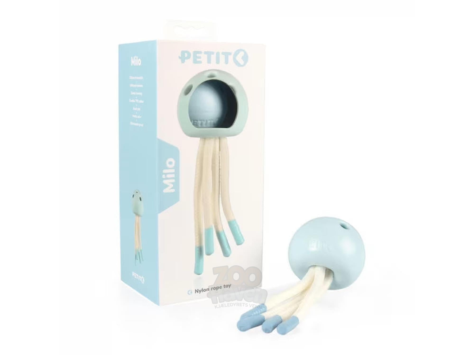 Hundeleke Petit Tyggeleke Milo Blå 18x7x7 cm