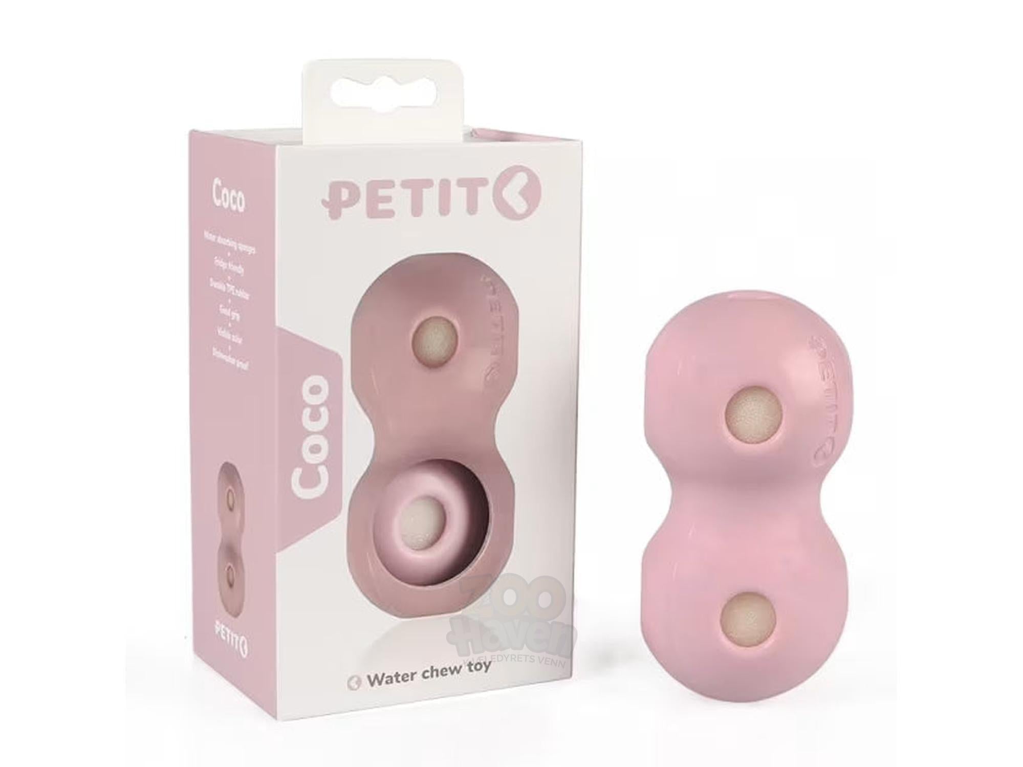 Hundeleke Petit Vannleke Coco Rosa 12x6x6 cm