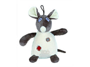 Hundeleke Rotte med Lapper i Plysj 16 cm – TRIXIE