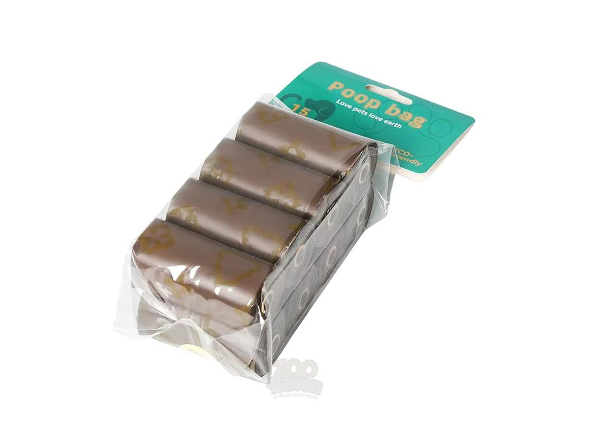 Hundeposer med kaffeduft – 4, 8, 16 eller 24 ruller