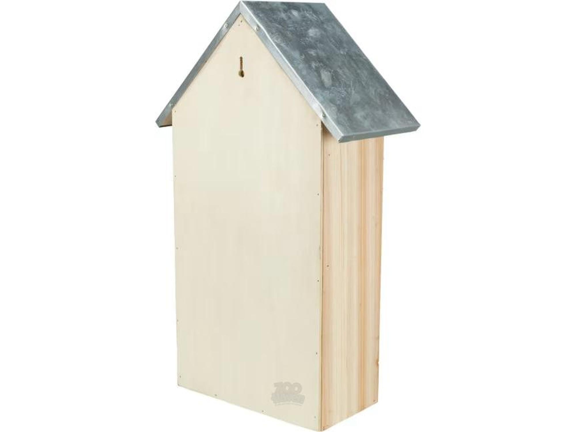 Insekthotell i Tre og Galvanisert Metall 29 × 16 × 49 cm