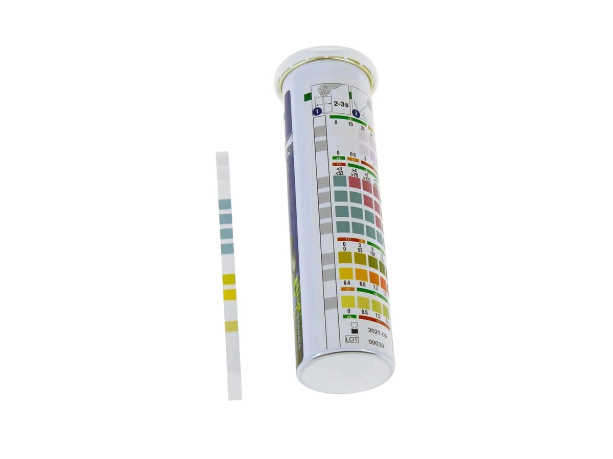 JBL ProAquaTest Easy 7in1 Vanntest Teststriper for Akvarium og Dam 50 stk
