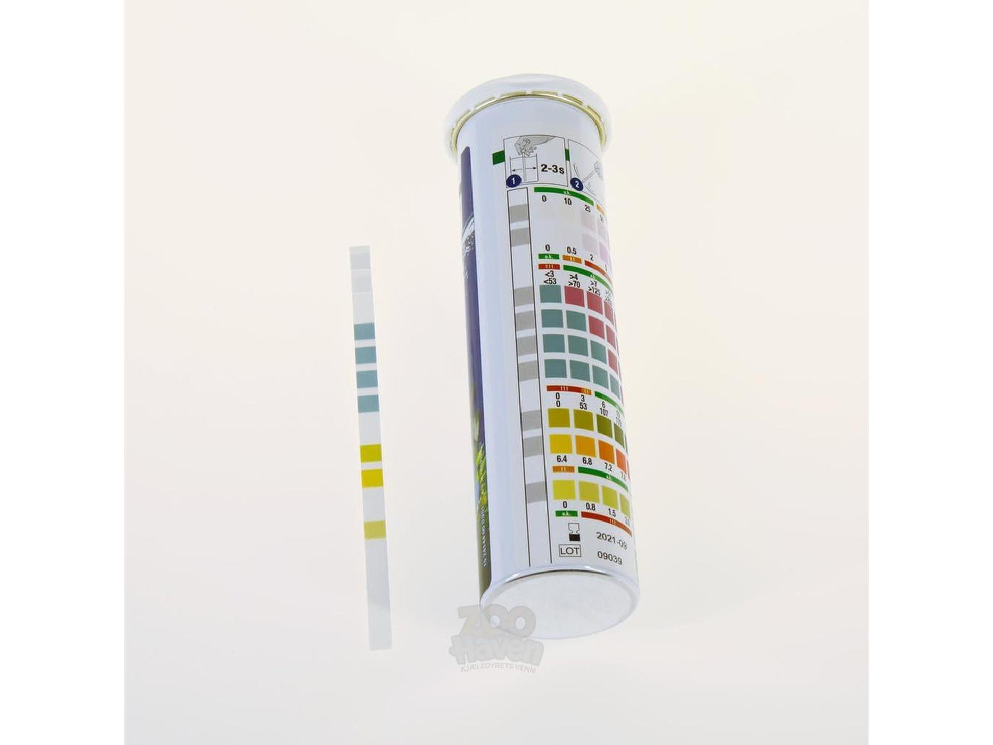 JBL ProAquaTest Easy 7in1 Vanntest Teststriper for Akvarium og Dam 50 stk