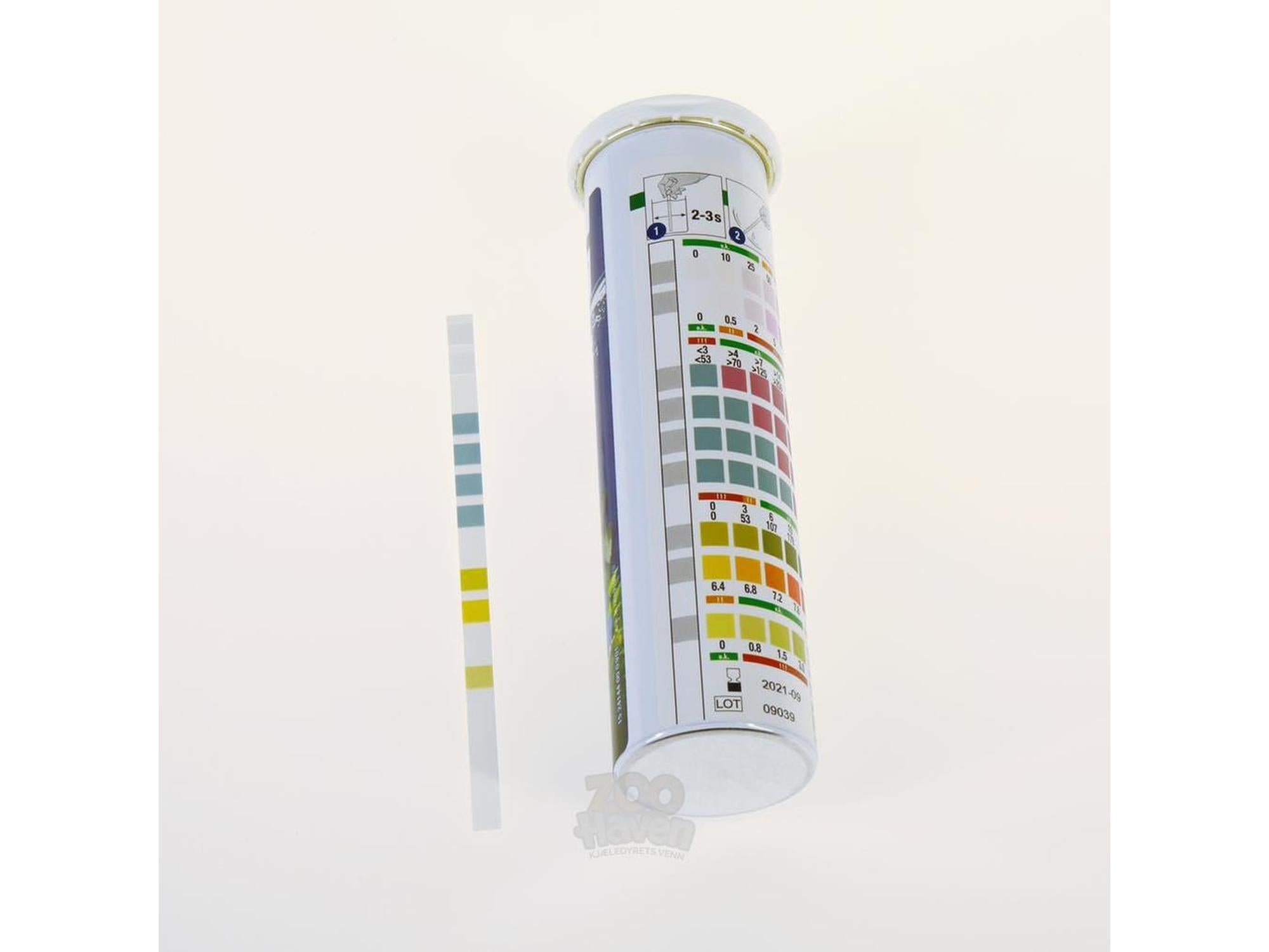 JBL ProAquaTest Easy 7in1 Vanntest Teststriper for Akvarium og Dam 50 stk