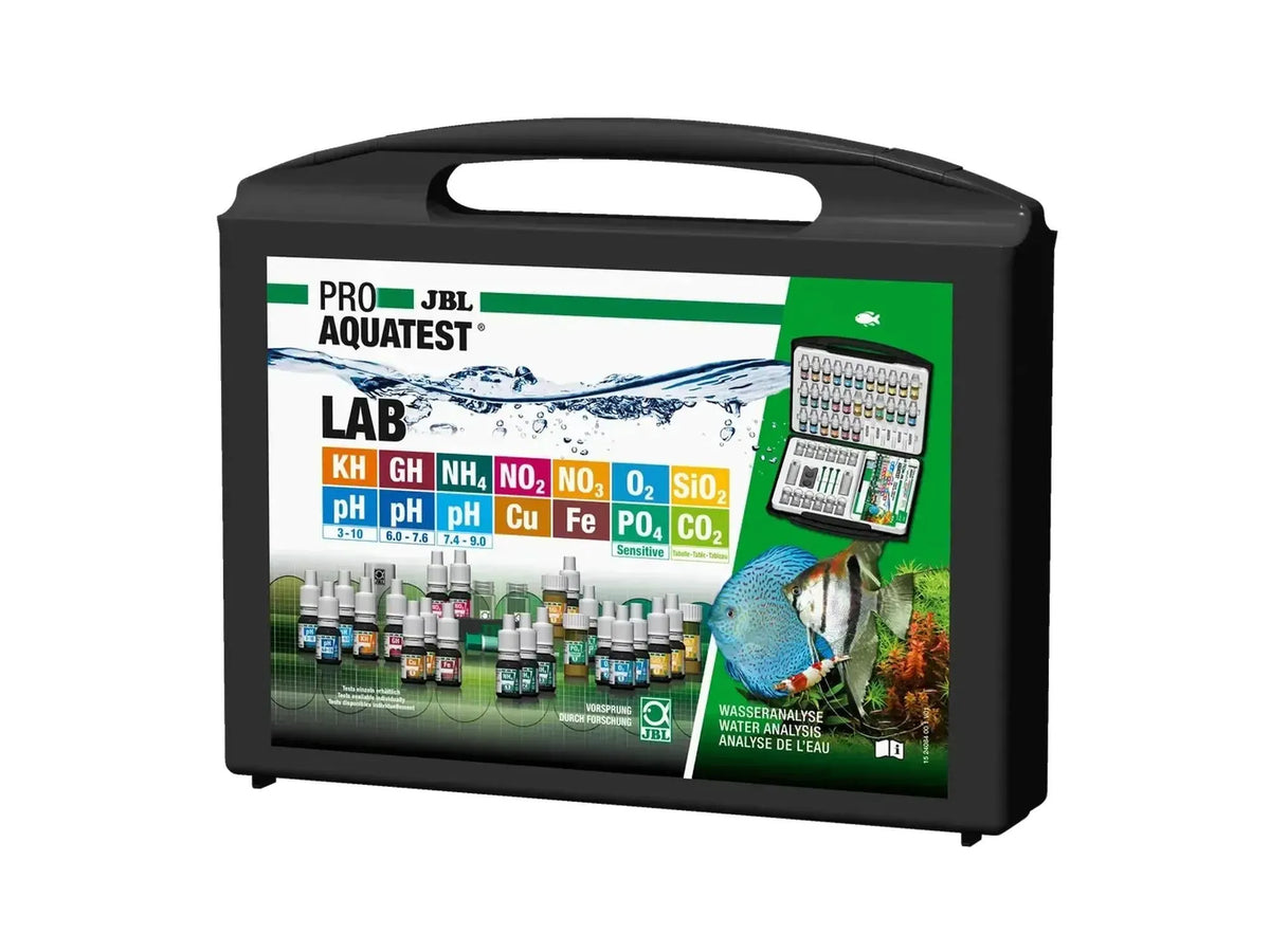 JBL ProAquaTest LAB Komplett Vanntestkasse med 13 Tester for Ferskvannsakvarium