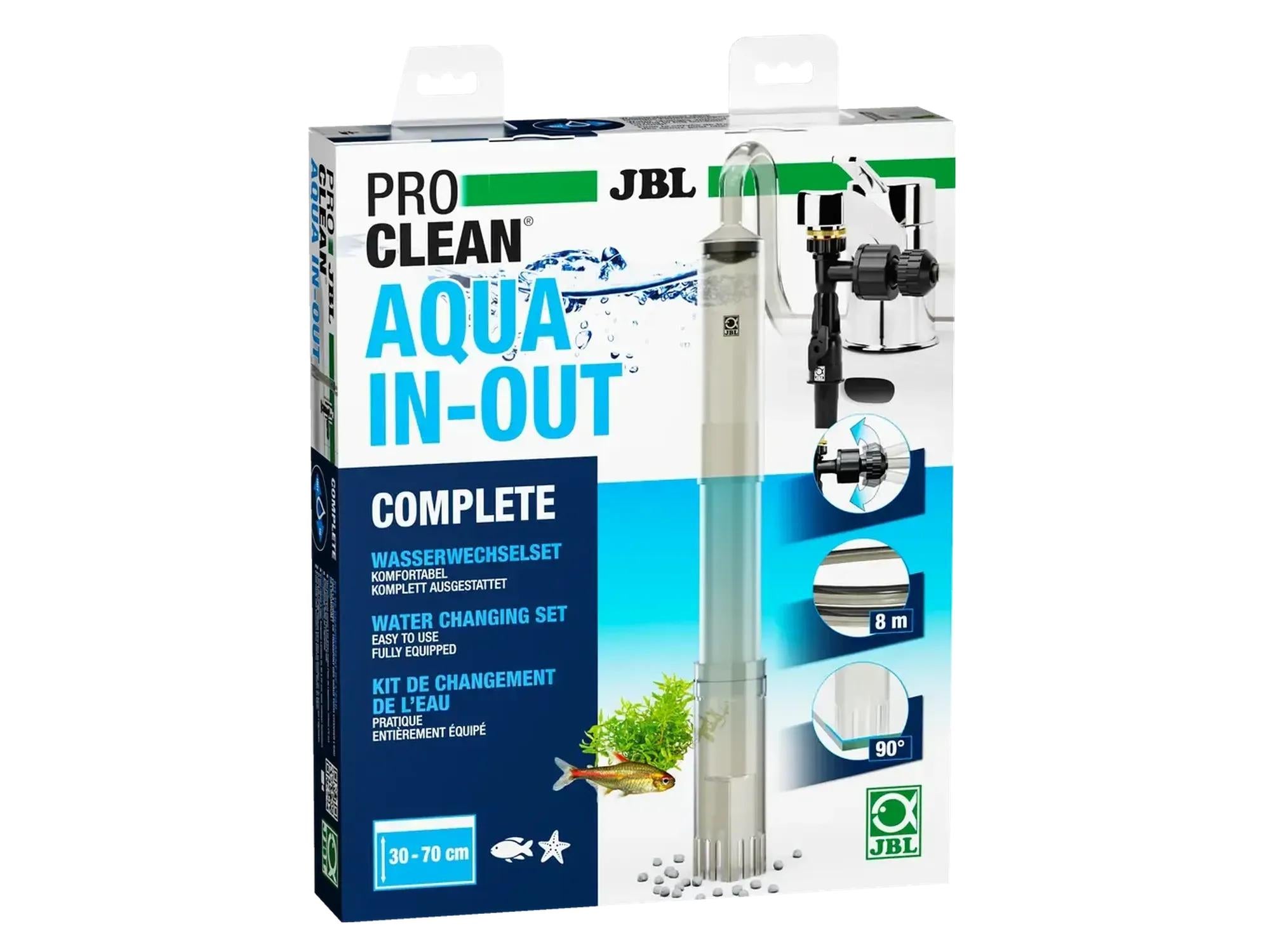 JBL ProClean Aqua In-Out Complete Vannbyttersett med Gruskjerber for Akvarium 45-70 cm