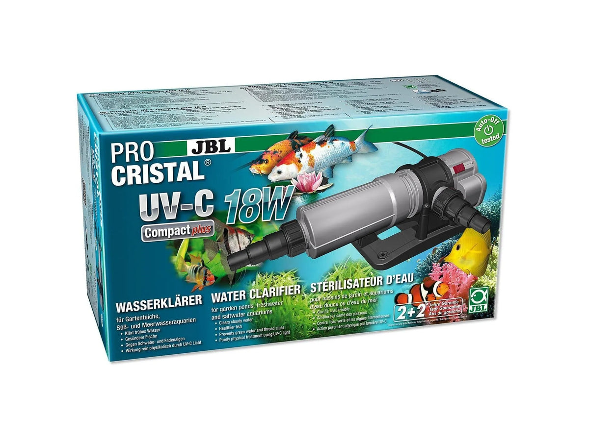 JBL ProCristal Compact Plus UV-C 18W Vannklärer for Akvarium