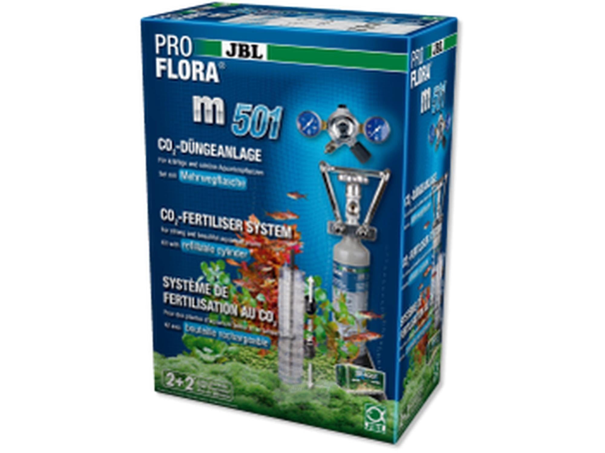 JBL ProFlora m501 Komplett CO2-gjødselssystem for Akvarium til 400 liter