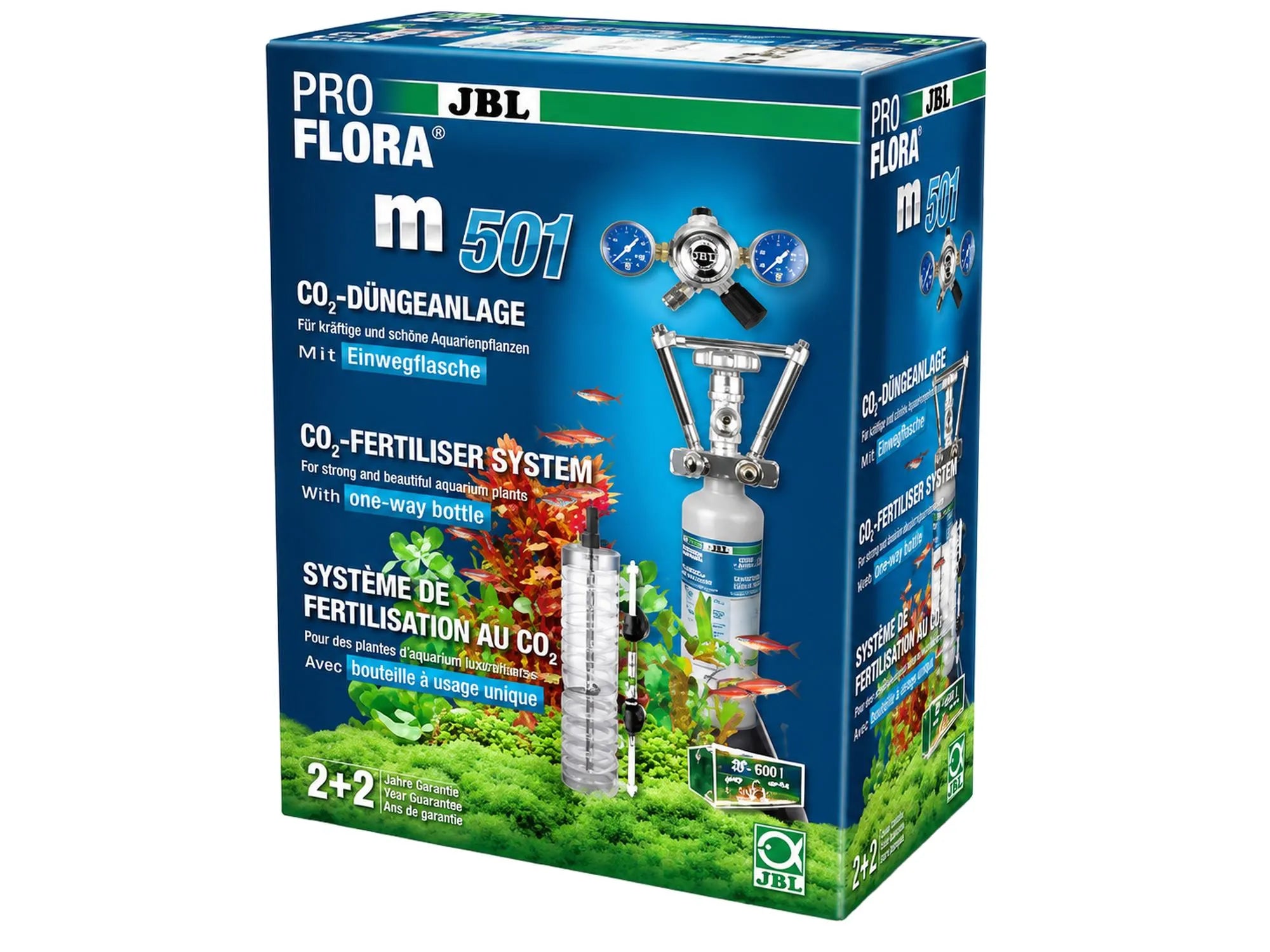 JBL ProFlora m501 CO2-anlegg Akvarium 400L