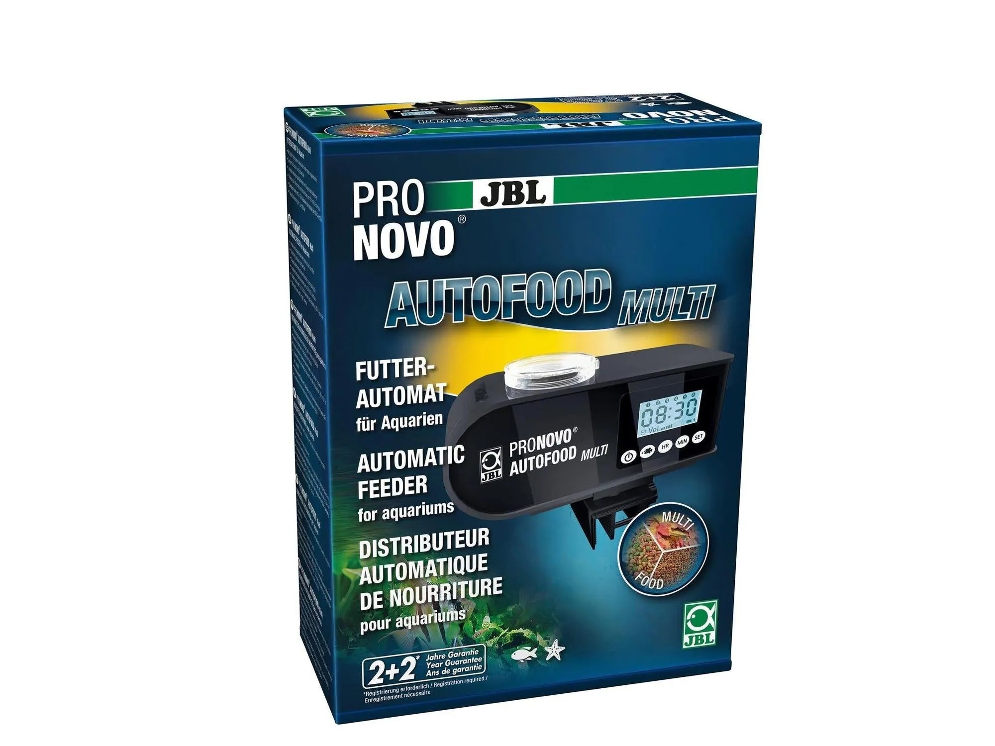 JBL ProNovo AutoFood Multi Automatisk Fôrautomat med Mehrkammer-System for Akvarium