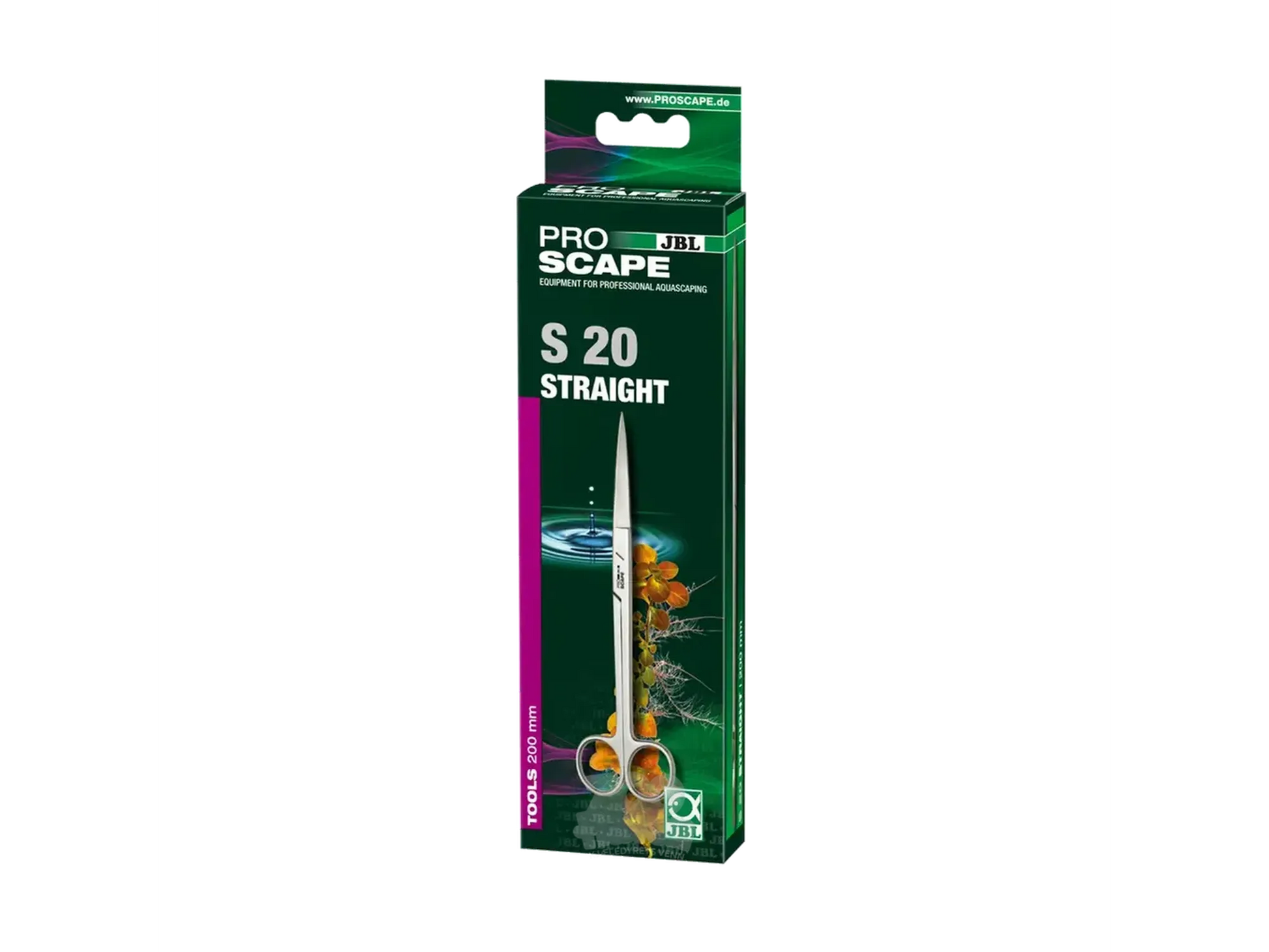 JBL ProScape Tool S Straight Plantesakser Rett 20 cm for Akvarium