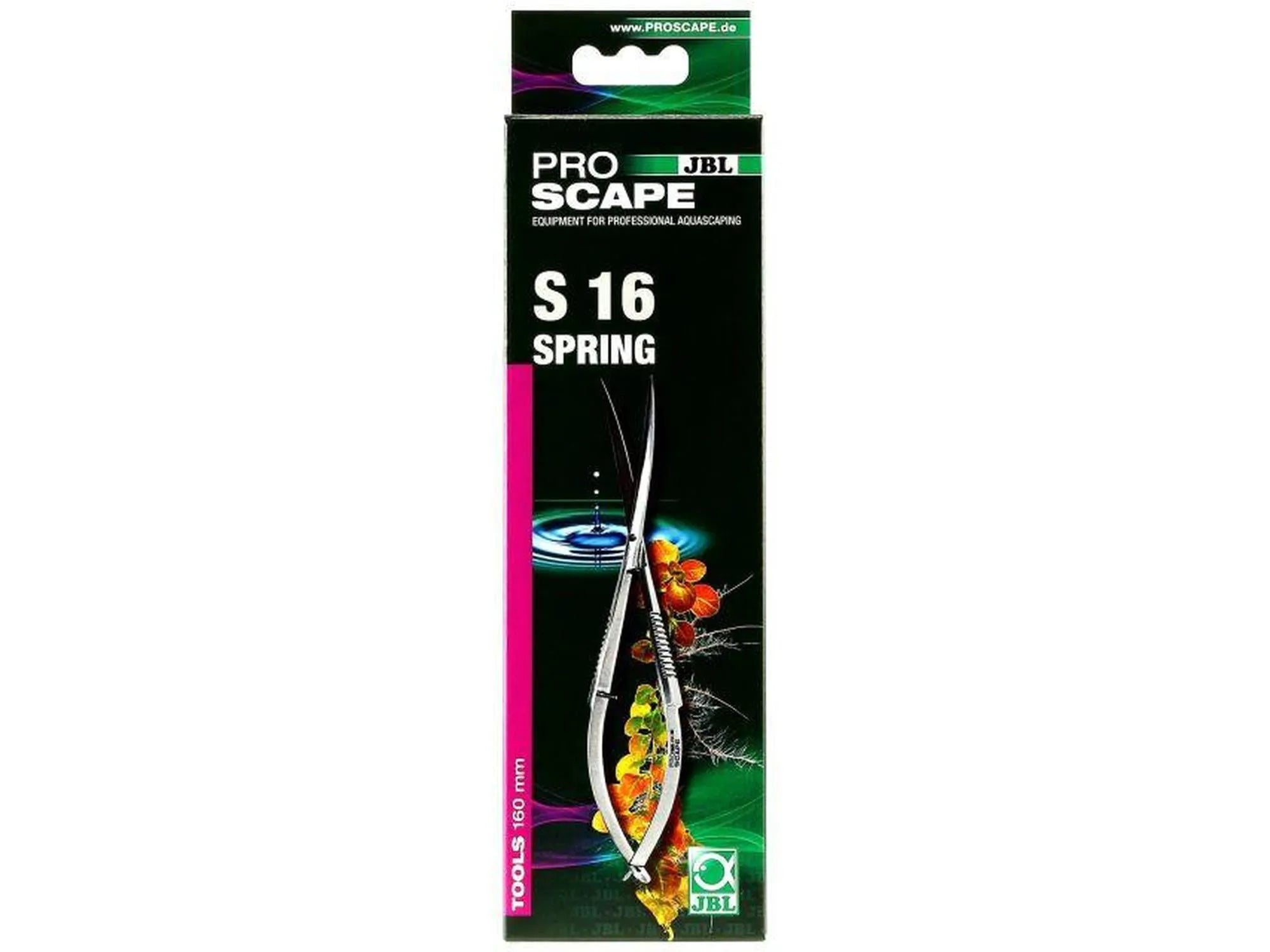 JBL ProScape Tool S16 Spring Buet Fjærsaks for Akvarieplanter 16 cm