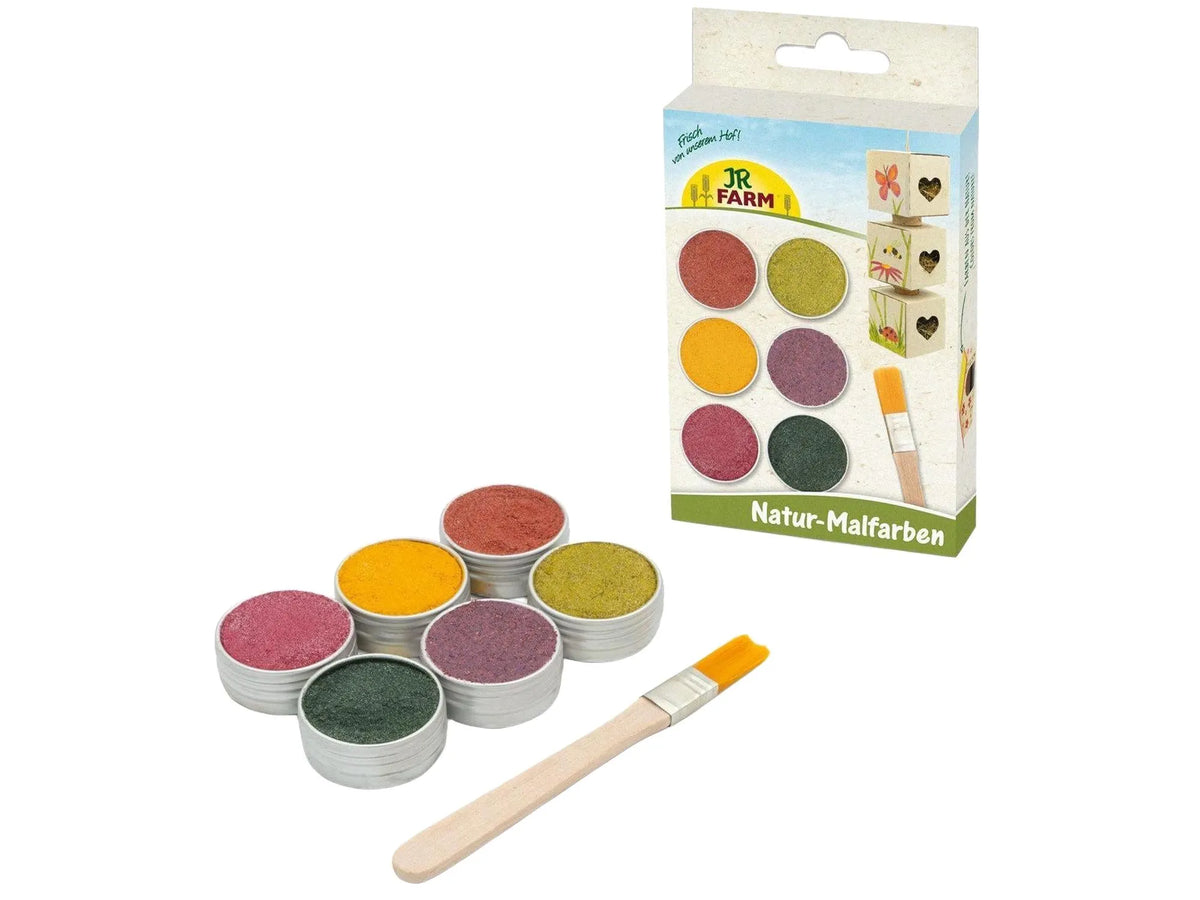 JR Farm Natur-Malfarben Naturlige Malingsfarger 6x8g