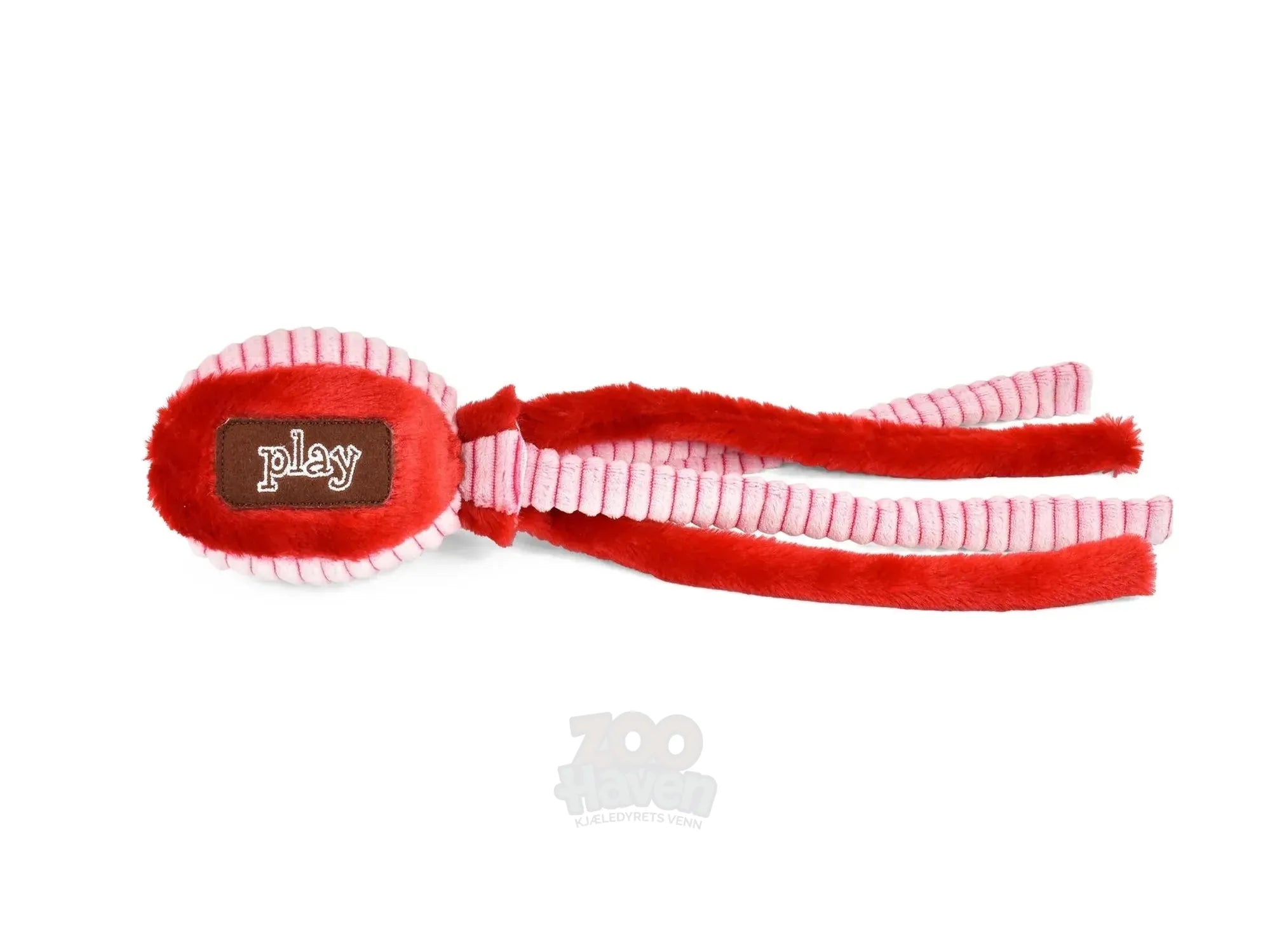 Jellyfish Play – Myk Hundeleke med Lyd og Tentakler 40 cm